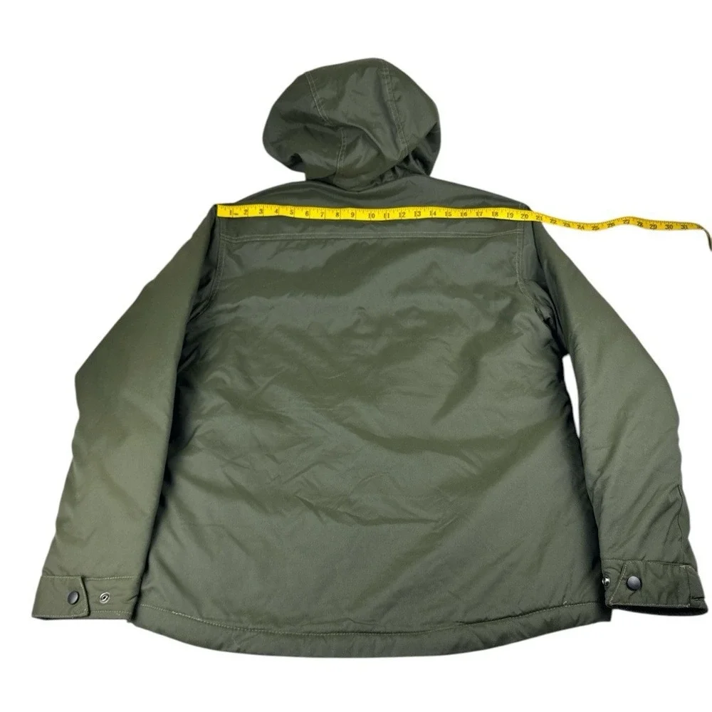 Hard Land Men's Insulated Winter Jacket-OD Green, Size M, Durable Workwear, NWT